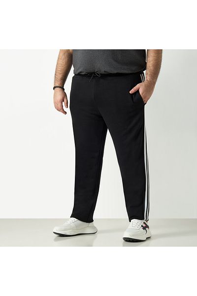 FAV Plus Size Joggers with Drawstring Closure and Pockets