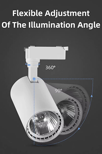 LED PROJEM RAY SPOT 30 WATT LED GÜNIŞIĞI 5 Lİ SET