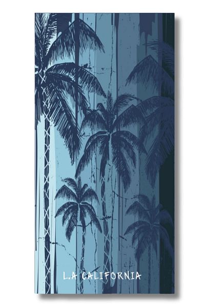 DOFİ Πετσέτα θαλάσσης για ενήλικες Unisex 70x140cm με καλοκαιρινό σχέδιο - Πετσέτα μπάνιου - Πετσέτα θαλάσσης