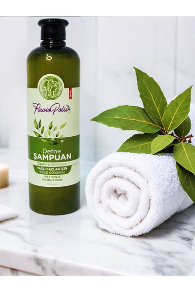 FLAVİOPOLİS Flaviopolis 700ml Laurel Oil Care Shampoo for Hair