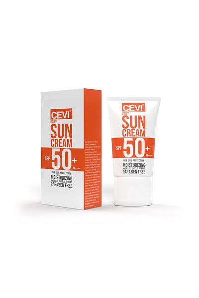 cevi ® كريم الوقاية من الشمس اليومي SPF50+ شفاف