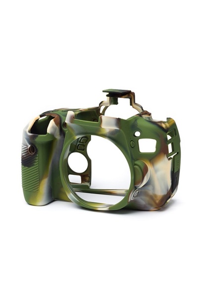 Canon Easycover 760d Uyumlu Silikon Kılıf Kamuflaj