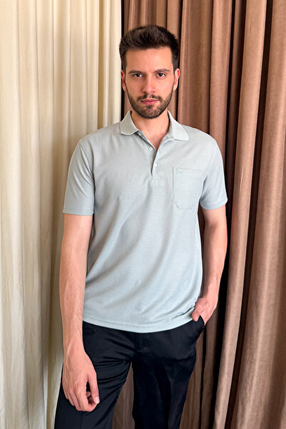 ModaPlaza ΣΙΜΕΝΤΙ 1014 ΜΠΟΥΜΠΟΥΚΙ ΠΟΛΟ YK T-Shirt