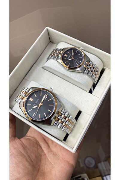 Ferrucci Orijinal Çelik Jübile Kordon Bay& Eşli Takım Sevgili Kol Saatleri