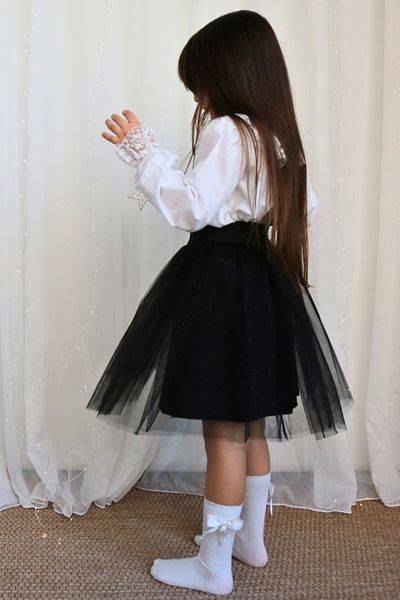 Parla Kids Fusta tutu din tul pentru fete 23 aprilie 29 octombrie 10 noiembrie Costum ținută de spectacol