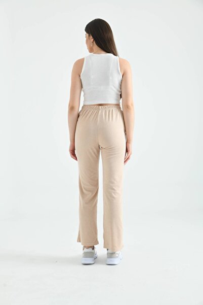 MOVİMENT Кам'яний рушник Тканина Широкі штани з в'язаним краєм