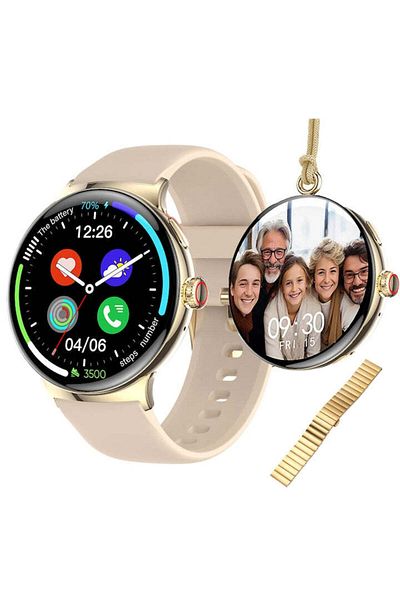 Techone Ceas Inteligent Pentru Femei ® Neowrist Pro Gold