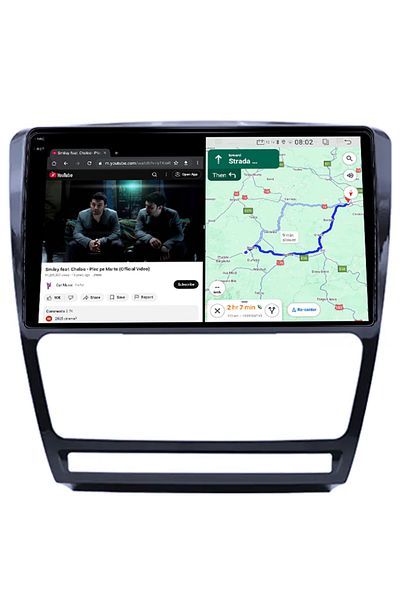 navi-it Dedicated navigation Skoda Octavia 2008-2013, 4GB RAM 64GB ROM, Quad Core, Display 10" QLED 1K