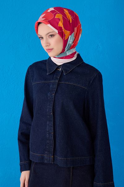 Belli Belli Pure Silk Scarf 4127D (Twill)-09