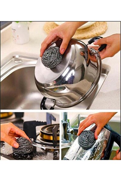 Omnisoft Large Size 60Gr Ball Wire Dish Scrubbing Wire 20 Pack