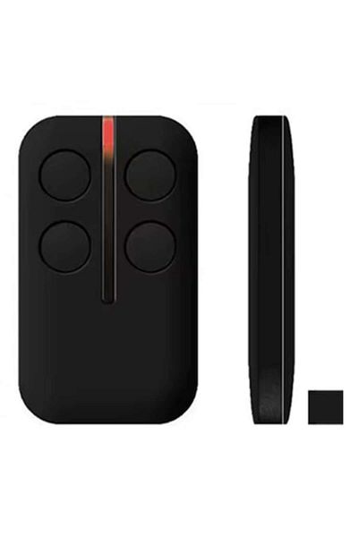 OEM Universal Remote for Gates and Barriers with 4 Buttons, MBong®, 280-868Mhz, Automatic Scanning, Bla
