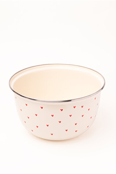 Genel Markalar Cupid Emaye Karıştırma Ve Salata Kabı 24cm 4 Litre (OCAĞA DA KOYULABİLİR)