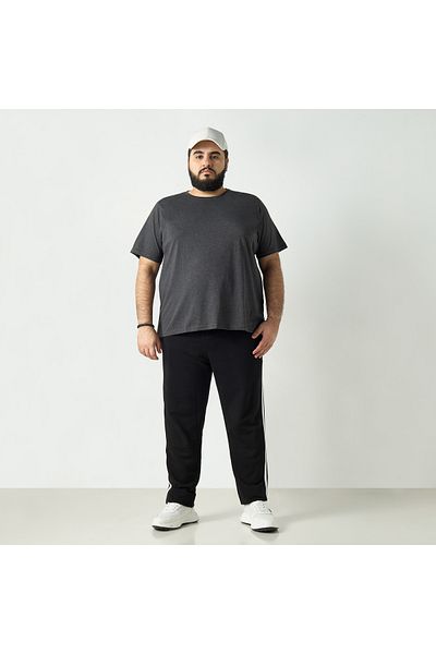 FAV Plus Size Joggers with Drawstring Closure and Pockets