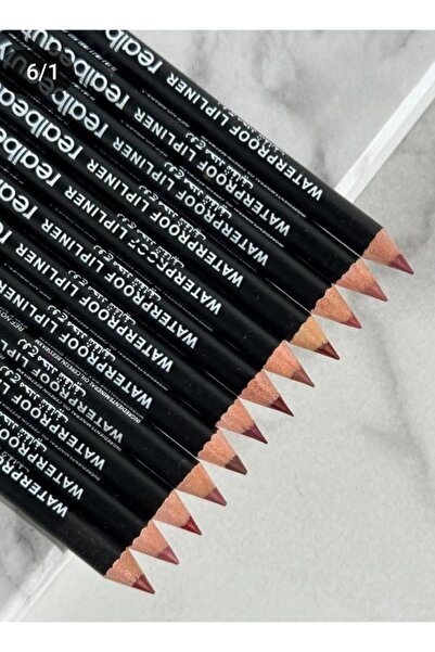real beauty مجموعة أقلام تحديد شفاه مضادة للماء 12 لوناً لطلّة مثالية طوال اليوم