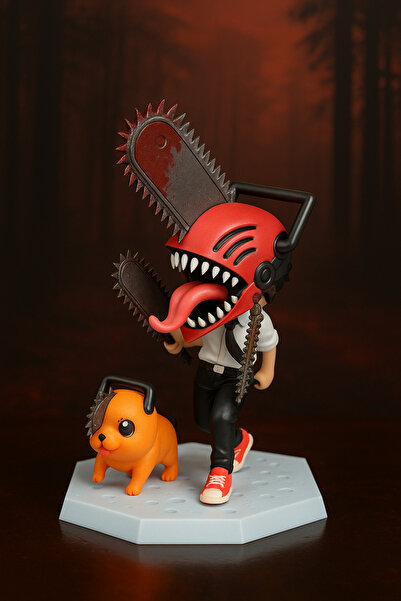 imsaconcept Anime Testere Adam ( Chainsaw Man ) Manga Figür