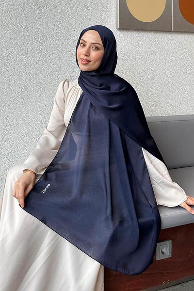 lamelif Janjan Σάλι Navy Blue