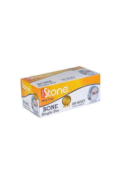 Omnisoft Stone Hygienic Bonnet Hair Bonnet Boxed Pack of 100