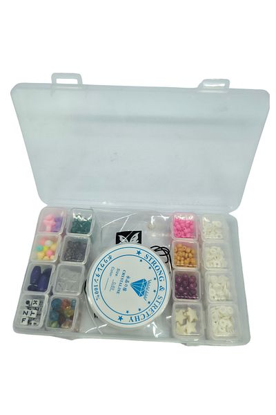 RAF Store Medium Size Miyoki Extra Compartment Boxed Bead Jewelry Design Set DIY