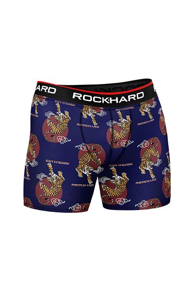 rockhard Ανδρικά εμπριμέ βαμβακερά μπόξερ 5 Συσκευασία