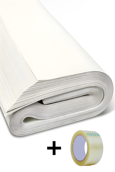 Kacar Tabak ve Bardak Sarma Kağıdı 50'li Taşınma ve Paketleme İçin Pratik Amb...