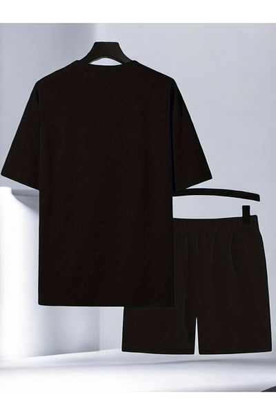 uyguntarz Σετ σορτς μπλουζάκι με στάμπα Unisex X Bear