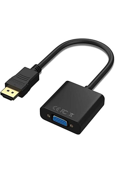 Others HDMI to VGA Adapter, Gold-Plated (Male to Female), Compatible with Laptop, Monitor, Projector, Chrom