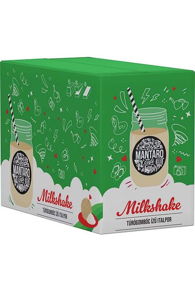 Mantaro Milkshake Mantaro, Cottage cheese flavor, 20 x 20 g