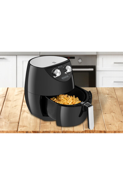 ECG Friteuza cu aer cald AF 3500, 3.5 L, 1500 W, control temperatura 80-200°C