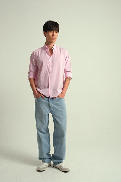 Genel Markalar Bibury Limited Oxford Gömlek Pembe