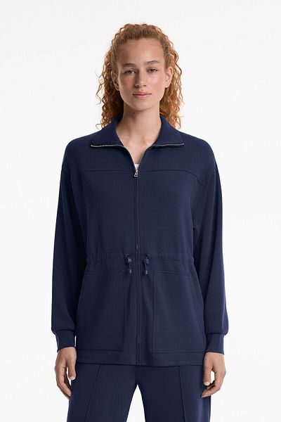 Oysho Long soft touch modal jacket with pockets