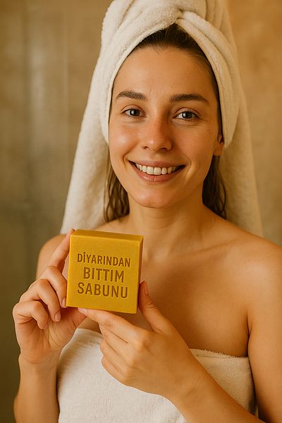 Diyarından Hatay Natural Bıttım Soap 3 Pieces (375 Gr)