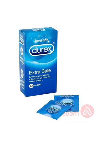 Durex واقي ذكري ديوركس سي إن دي إم إكسترا سيف 12 قطعة