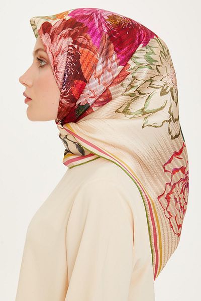 Armine Twill Silk Scarf 9220-35t