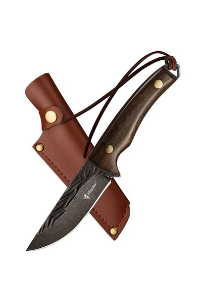 Foxter Hunting and kitchen knife, 20 cm, stainless steel, sheath included