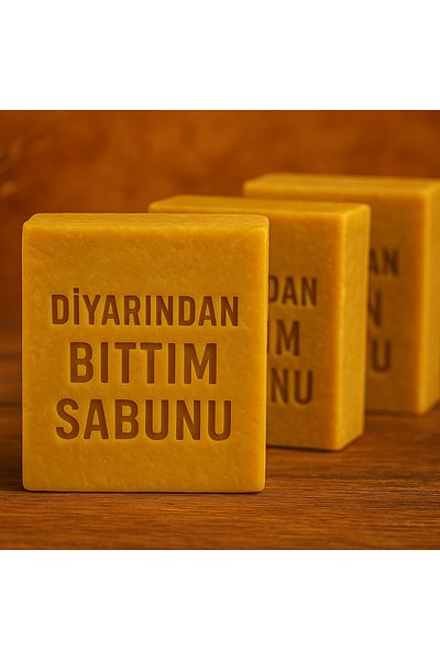 Diyarından Hatay Natural Bıttım Soap 3 Pieces (375 Gr)
