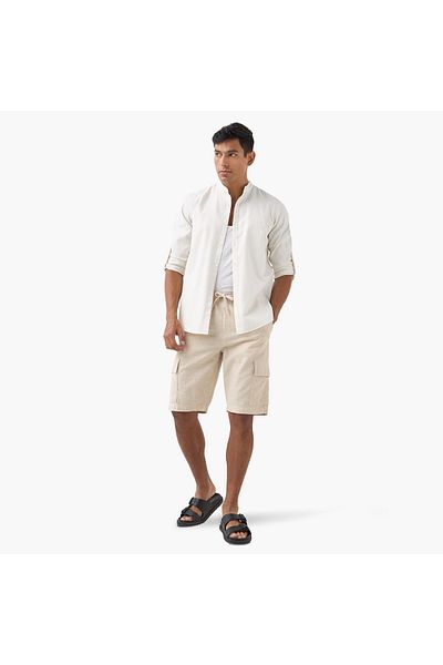 Iconic Flexi Waist Cargo Shorts with Drawstring Waist