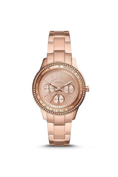Fossil Women's Stella Sport Multifunction Round Shape Stainless Steel Analog Wrist Watch ES5106 - 37