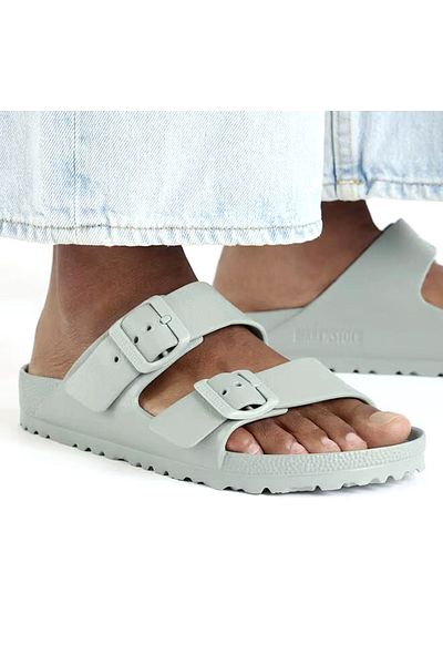 Birkenstock Arizona Women's Green Daily Style Slippers 1029653-20560