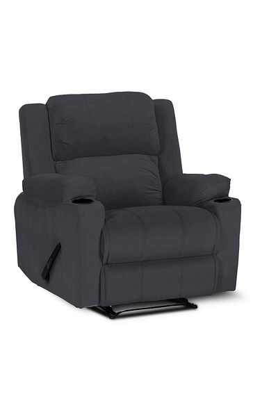 Lazy Vibes Zenrest Luxury Swivel Recliner Chair with Cup Holder | Your Comfort Unlimited