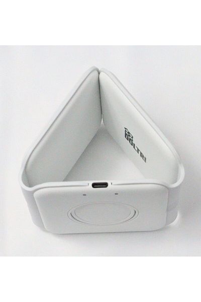 Doltri 3-in-1 Magnetic Wireless Charger (WHITE)