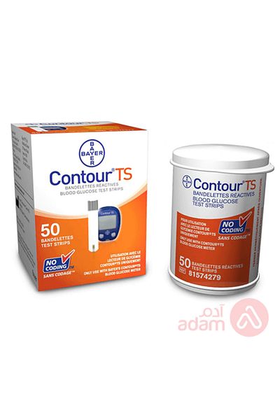 CONTOUR TS GLUCOSE 50 STRP
