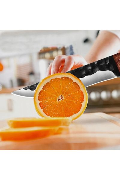 OEM Kitchen and hunting knife, 26 cm, blade sheath