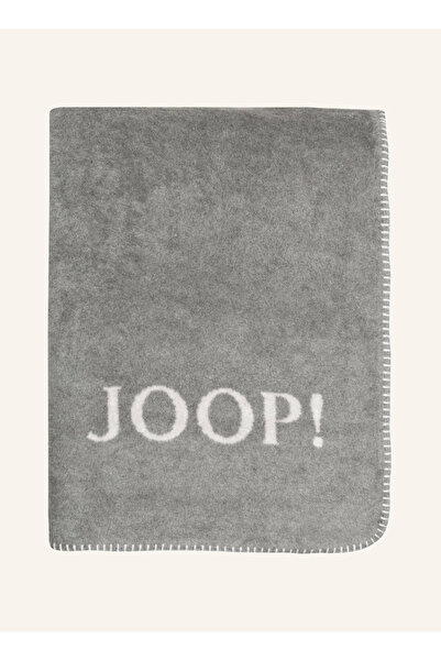 JOOP! Uni Doubleface Battaniye 150x200 cm Çift Taraflı Yumuşak Doku ve Zierstich Detay