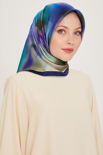 Armine Twill Silk Scarf 9233-37t