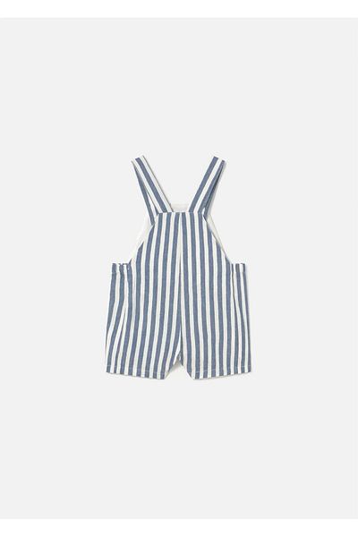 MAYORAL Baby Boy Striped Jumpsuit Blue 1644