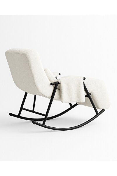 Velura Home & Living Coco Sallanan Berjer & Tv Koltuğu & Dinlenme & Okuma & Emzirme Koltuğu