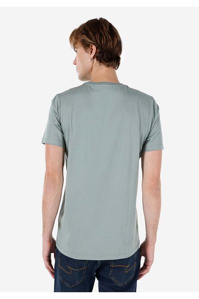 Colin's Regular Fit Round Neck Plain Men's Green Short Sleeve T-Shirt