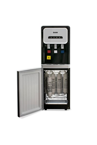 Zass Dozator de apă de podea ZASS ZWD 25 WF Negru, Putere 500W, Cu filtrare a apei, Răcire cu compresor