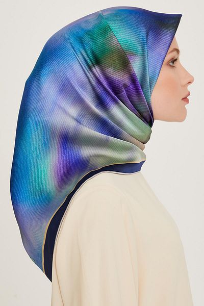 Armine Twill Silk Scarf 9233-37t