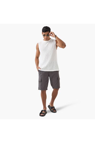 Iconic Flexi Waist Cargo Shorts with Drawstring Waist